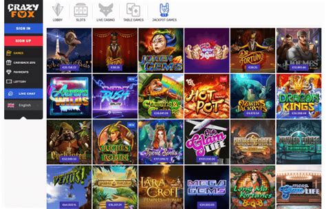 CrazyFox casino review 2024 .